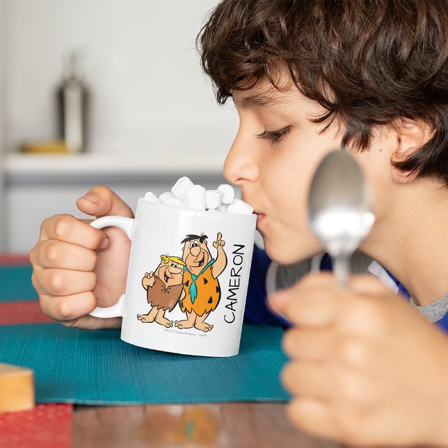 Barney Rubble och Fred Flintstone Kaffemugg (Skapare uppladdad)