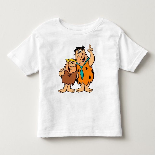 Barney Rubble och Fred Flintstone Tee (Framsida)