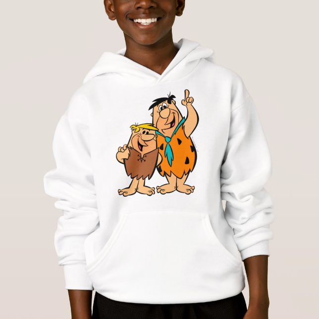 Barney Rubble och Fred Flintstone Tee Shirt (Framsida)