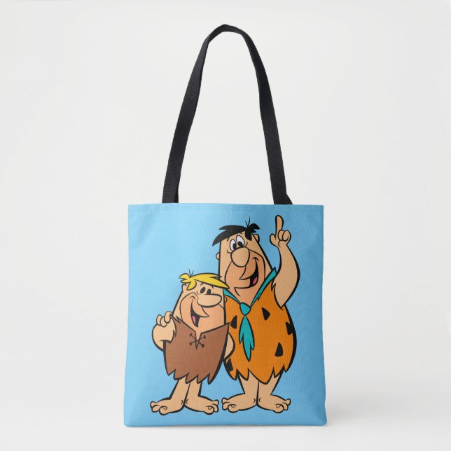 Barney Rubble och Fred Flintstone Tygkasse (Framsida)