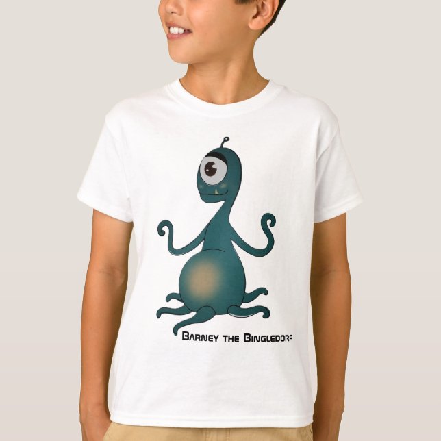 Barney the Bingledorf T Shirt (Framsida)