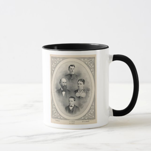 Barnfamiljen porträtt mugg (Höger)