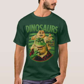 Barnfilm 90Tal Rollig MamaV Jurassic retro T Shirt