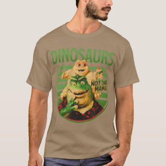 Barnfilm 90Tal Rollig MamaV Jurassic vän T Shirt