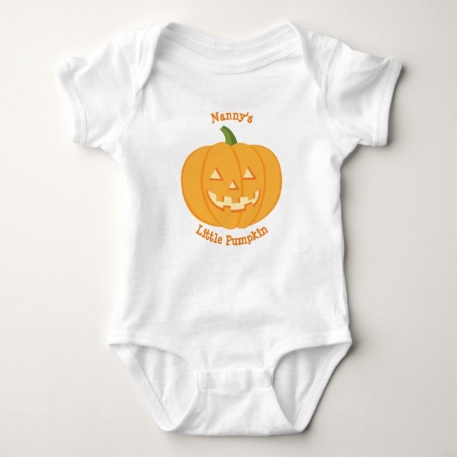 Barnflicka lite Vest för pumpababy T Shirt (Framsida)