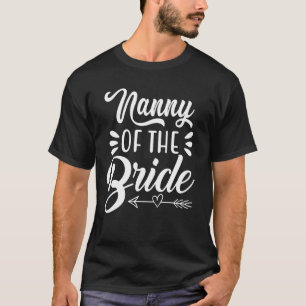 Barnflicka till bruden Bröllopsfest Familj Bröllop T Shirt