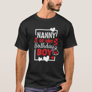 Barnflicka till födelsedagspojken Barnflicka Födel T Shirt