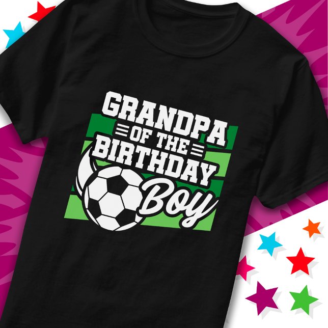 Barnfotboll Party farmor från Birthday Boy T Shirt (Skapare uppladdad)
