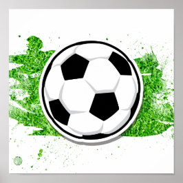 Barnfotboll Present för Little League-tränare Affi Poster