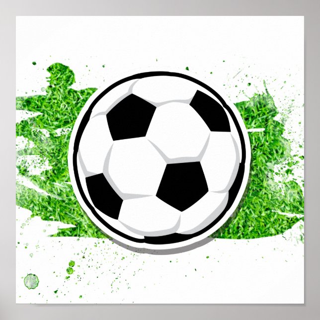 Barnfotboll Present för Little League-tränare Affi Poster (Framsidan)