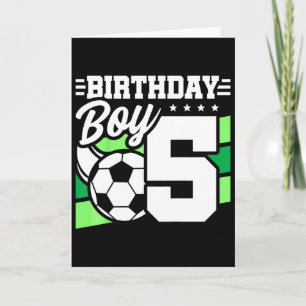 Barnfotbollsfödelsedagsfest - 5-årig pojke - 5:e kort