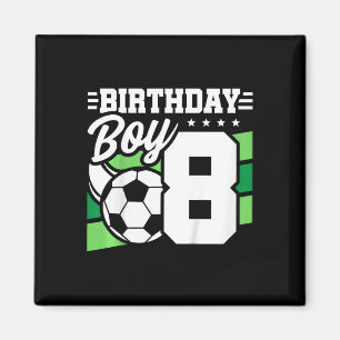 Barnfotbollsfödelsedagsfest - 8-årig pojke - 8:e magnet