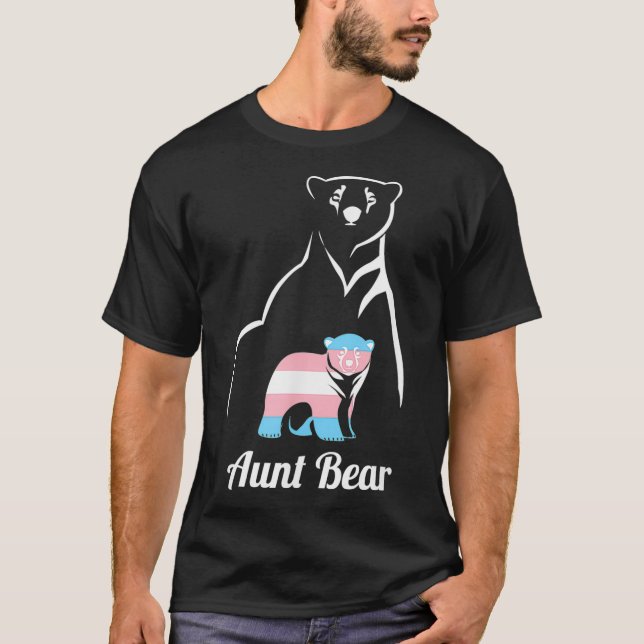 Barngåva från moster Bear HGBTQ Trans T Shirt (Framsida)