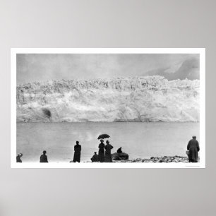 Barnglaciär Alaska 1908 Poster
