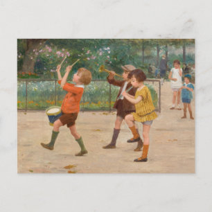 Barngruppen Victor Gabriel Gilbert Vykort