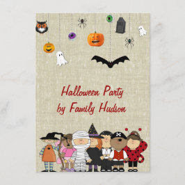 BARNHALLOWEEN INBJUDAN