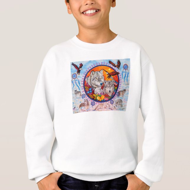 Barnhanes ComfortBlend® Sweatshirt T-shirt (Framsida)