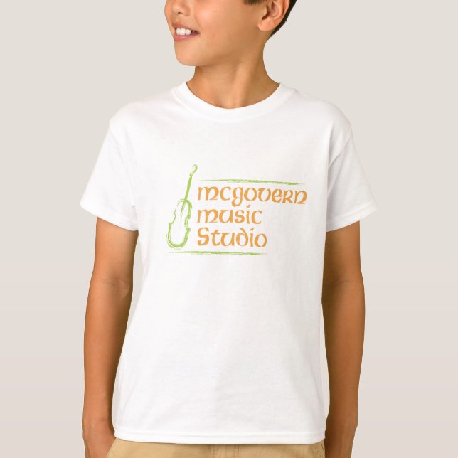 Barnhanes ComfortSoft långärmad shirt T-shirt (Framsida)