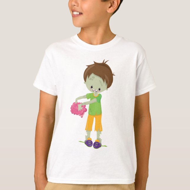 Barnhanes TAGLESS® T-Shirt (Framsida)
