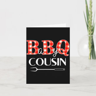 Barnkalas kusin BBQ-fest söt matchande familj  Kort