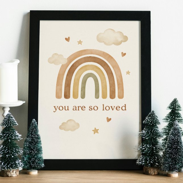 Barnkalas Väggkonst Fototryck (Baby Shower Wall Art)