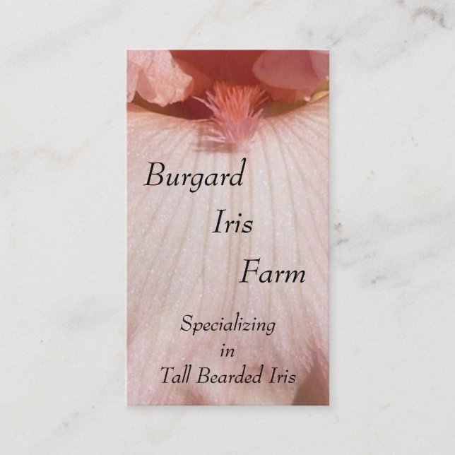 Barnkammarevisitkortar Visitkort (Framsida)