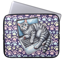 Barnkatt Laptop Fodral