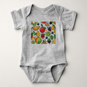 barnkläder av frukt t shirt