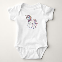 Barnkläder för magiska Unicorn - Whimsical T Shirt