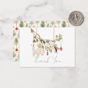 Barnkläder Tvätt Baby Shower Tack Anteckningskort