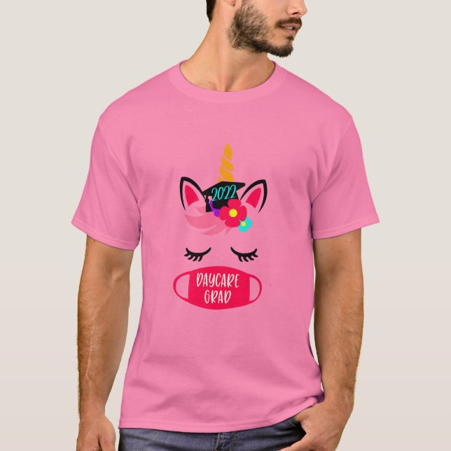 Barnklass 2022: Grad Girls Unicorn med T Shirt (Framsida)