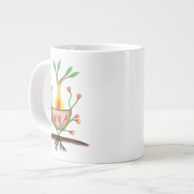 Barnkonst Jumbo Mugg (Framsida vänster)