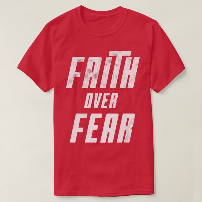 Barnkristna Coolans tro på fruktans motivation T Shirt (Design framsida)