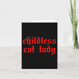 Barnlös Cat Dam Millennial 2024 Gothic Cute Tee Kort