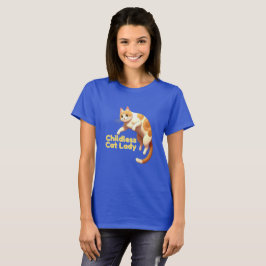Barnlös Cat Dam T-shirt
