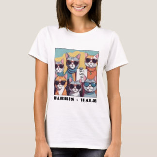 Barnlös katt dam barnlös katt dam för Kamal T Shirt