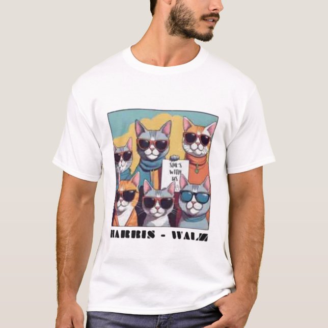 Barnlös katt dam barnlös katt dam för Kamal T Shirt (Framsida)