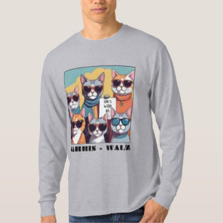 Barnlös katt dam barnlös katt dam för Kamal T Shirt