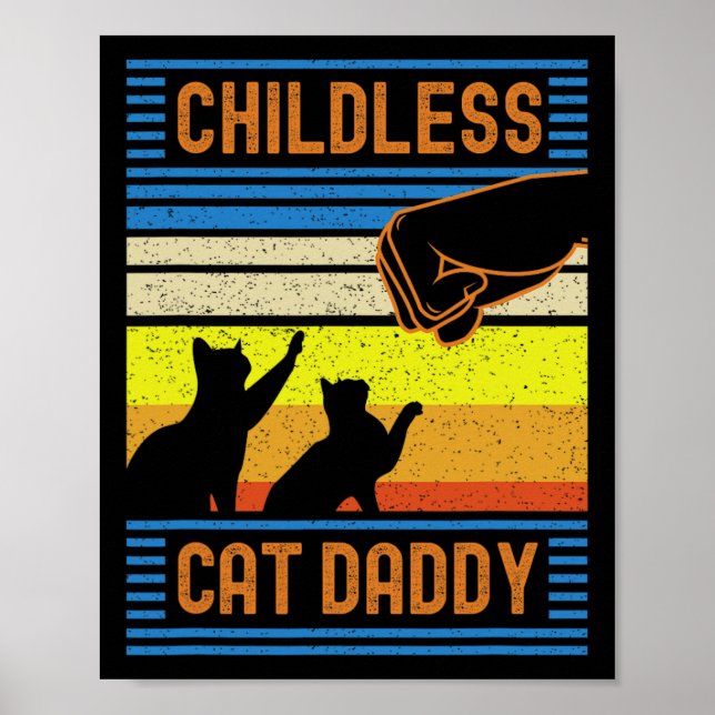 Barnlös katt pappa 2024 poster (Framsidan)