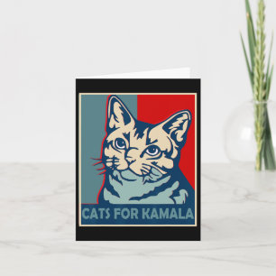 Barnlös kattdam är på väg att rösta på Kamala Harr Kort