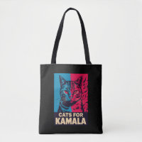 Barnlös kattdam är på väg att rösta på Kamala Harr