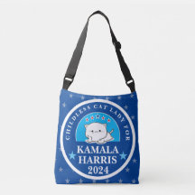 Barnlös kattdam för Kamala Harris