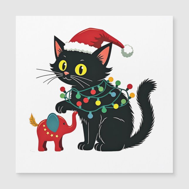 Barnlös kattdam jul Kamala Trump  (Framsida)