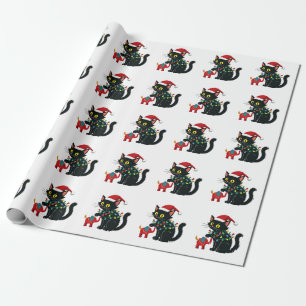Barnlös kattdam jul Kamala Trump Presentpapper