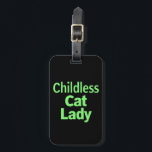 Barnlösa Cat Dam Funny Omröstning 2024 Bagagebricka<br><div class="desc">Barnlösa Cat Dam Funny Omröstning 2024</div>