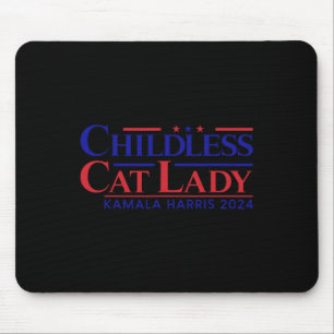Barnlösa Cat Dam Kamala 2024 Harris Funny Presiden Musmatta