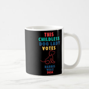 Barnlösa Dam Omröstningar Kamala - Harris Walz 1 Kaffemugg