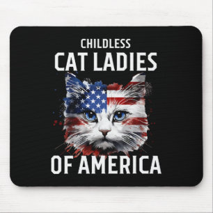 Barnlösa Katt Dam of America Kamala Harris 2024 U Musmatta