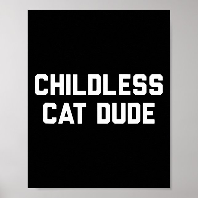 Barnlösa kattgubbar  poster (Framsidan)