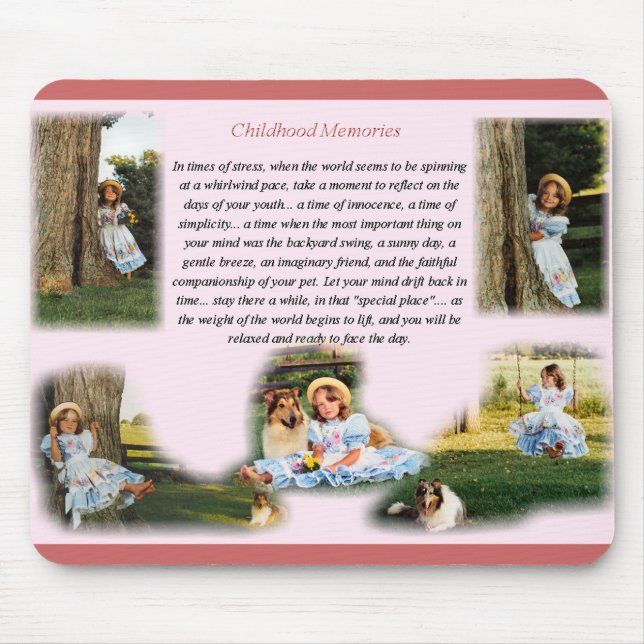 Barnminnena inspirerande musmatta (Framsidan)